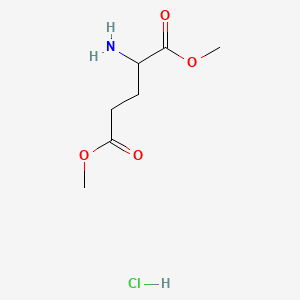 H-DL-Glu(Ome)-OMe.HCl chemical structure (CAS 13515-99-6)