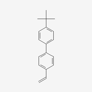 4-(tert-Butyl)-4'-vinyl-1,1'-biphenyl chemical structure (CAS 1352153-50-4)