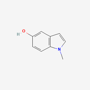 1-Methyl-1H-indol-5-ol chemical structure (CAS 13523-92-7)