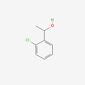1-(2-Chlorophenyl)ethanol chemical structure (CAS 13524-04-4)