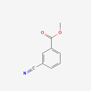 Methyl 3-cyanobenzoate chemical structure (CAS 13531-48-1)