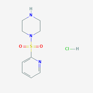 1-(Pyridin-2-ylsulfonyl)piperazine hydrochloride chemical structure (CAS 1353948-48-7)