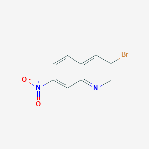 3-Bromo-7-nitroquinoline chemical structure (CAS 1354221-07-0)