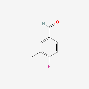 4-Fluoro-3-methylbenzaldehyde chemical structure (CAS 135427-08-6)