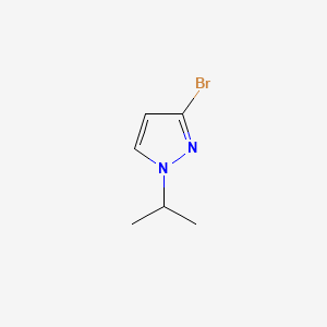 3-Bromo-1-isopropyl-1H-pyrazole chemical structure (CAS 1354706-35-6)