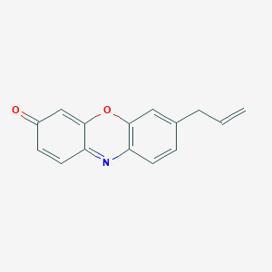 7-Allyl-3H-phenoxazin-3-one chemical structure (CAS 1357085-84-7)