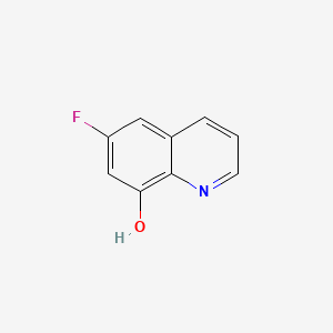 6-Fluoroquinolin-8-ol chemical structure (CAS 135838-04-9)