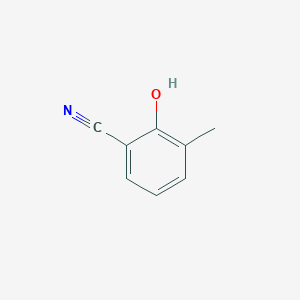 2-Hydroxy-3-methylbenzonitrile chemical structure (CAS 13589-71-4)