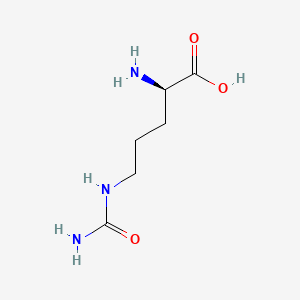 H-D-Cit-OH chemical structure (CAS 13594-51-9)