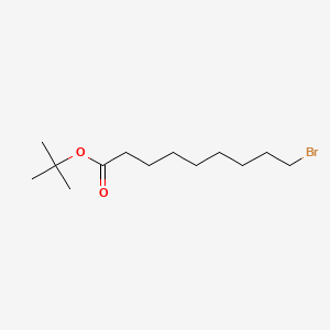 tert-Butyl 9-bromononanoate chemical structure (CAS 135982-11-5)