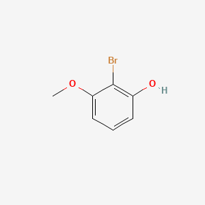 2-Bromo-3-methoxyphenol chemical structure (CAS 135999-16-5)