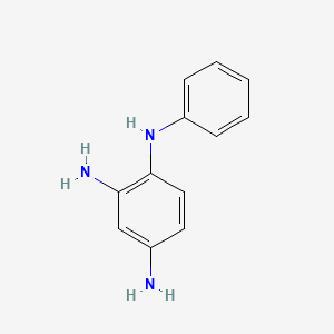 N1-Phenylbenzene-1,2,4-triamine chemical structure (CAS 136-17-4)