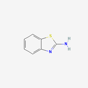 Benzo[d]thiazol-2-amine chemical structure (CAS 136-95-8)