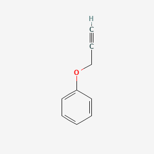 (Prop-2-yn-1-yloxy)benzene chemical structure (CAS 13610-02-1)