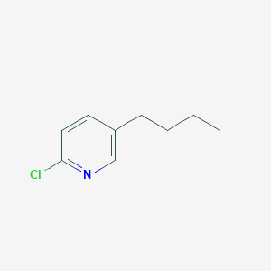 5-Butyl-2-chloropyridine chemical structure (CAS 136117-94-7)