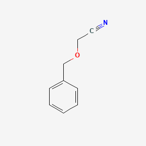 2-(Benzyloxy)acetonitrile chemical structure (CAS 13620-31-0)