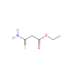 Ethyl 3-amino-3-thioxopropanoate chemical structure (CAS 13621-50-6)
