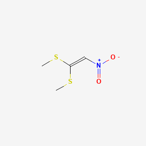 1,1-Bis(methylthio)-2-nitroethylene chemical structure (CAS 13623-94-4)