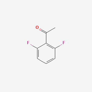 1-(2,6-Difluorophenyl)ethanone chemical structure (CAS 13670-99-0)