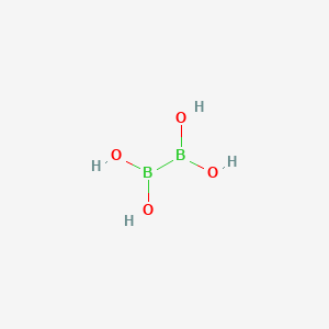 Hypodiboric acid chemical structure (CAS 13675-18-8)
