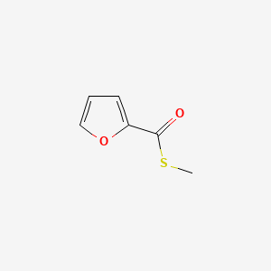 S-Methyl furan-2-carbothioate chemical structure (CAS 13679-61-3)