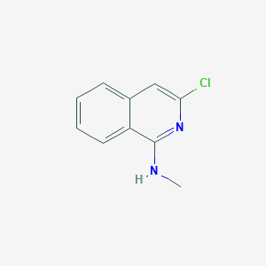 3-Chloro-N-methylisoquinolin-1-amine chemical structure (CAS 1368050-35-4)