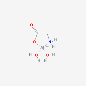 Aluminum Glycinate chemical structure (CAS 13682-92-3)