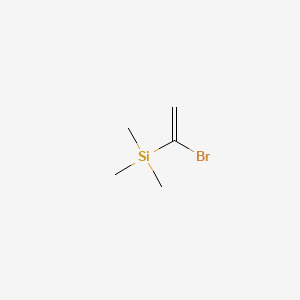 (1-Bromovinyl)trimethylsilane chemical structure (CAS 13683-41-5)