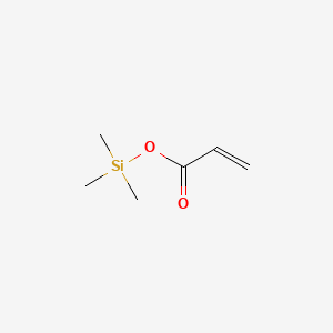 Trimethylsilyl acrylate chemical structure (CAS 13688-55-6)