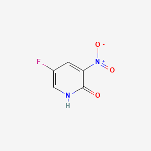 5-Fluoro-3-nitropyridin-2(1H)-one chemical structure (CAS 136888-20-5)
