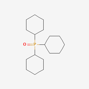 Tricyclohexylphosphine oxide chemical structure (CAS 13689-19-5)