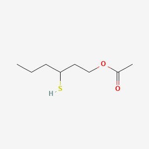 3-Mercaptohexyl acetate chemical structure (CAS 136954-20-6)