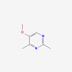 5-Methoxy-2,4-dimethylpyrimidine chemical structure (CAS 1369766-72-2)