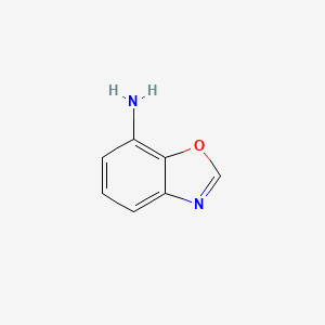 Benzo[d]oxazol-7-amine chemical structure (CAS 136992-95-5)
