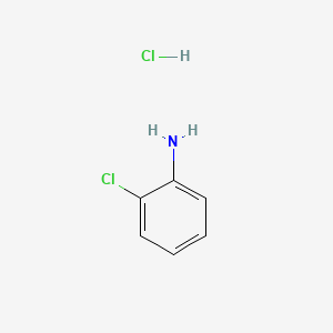 2-Chloroaniline hydrochloride chemical structure (CAS 137-04-2)