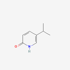 5-Isopropylpyridin-2(1H)-one chemical structure (CAS 137013-12-8)