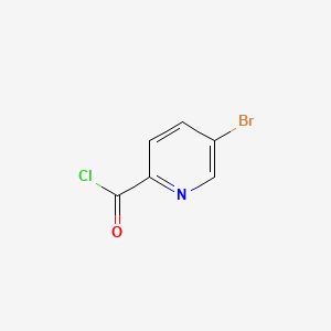 5-Bromopyridine-2-carbonyl chloride chemical structure (CAS 137178-88-2)