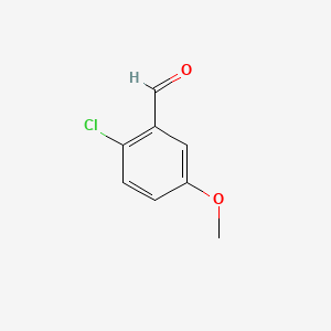 2-Chloro-5-methoxybenzaldehyde chemical structure (CAS 13719-61-4)