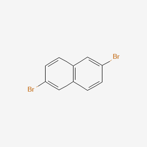 2,6-Dibromonaphthalene chemical structure (CAS 13720-06-4)