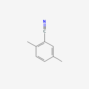 2,5-Dimethylbenzonitrile chemical structure (CAS 13730-09-1)