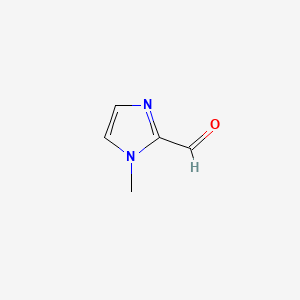 1-Methyl-1H-imidazole-2-carbaldehyde chemical structure (CAS 13750-81-7)