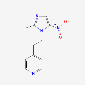 panidazole chemical structure (CAS 13752-33-5)