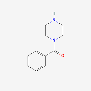 1-Benzoylpiperazine chemical structure (CAS 13754-38-6)