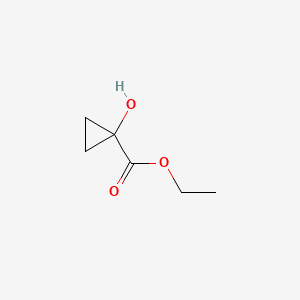 Ethyl 1-hydroxycyclopropanecarboxylate chemical structure (CAS 137682-89-4)