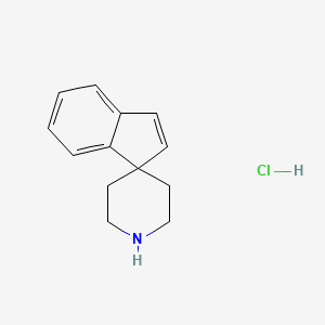 Spiro[indene-1,4'-piperidine] hydrochloride chemical structure (CAS 137730-67-7)