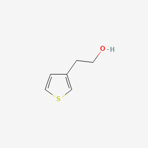 2-(Thiophen-3-yl)ethanol chemical structure (CAS 13781-67-4)