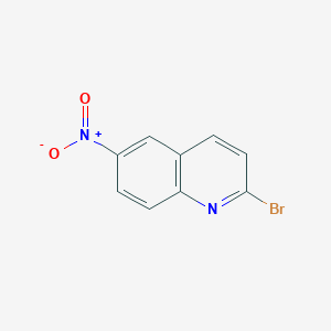 2-Bromo-6-nitroquinoline chemical structure (CAS 1378259-42-7)