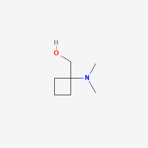 [1-(Dimethylamino)cyclobutyl]methanol chemical structure (CAS 1378667-67-4)