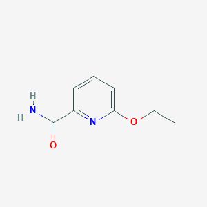 6-Ethoxypicolinamide chemical structure (CAS 1379091-54-9)