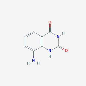 8-Aminoquinazoline-2,4(1H,3H)-dione chemical structure (CAS 1379309-59-7)